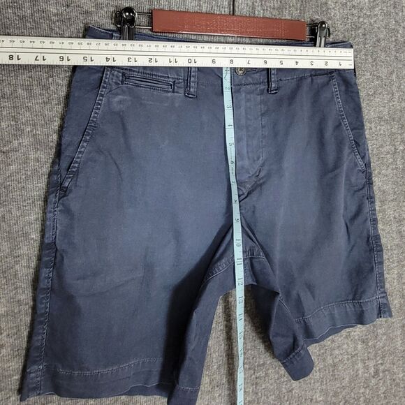 American Eagle Shorts Mens 28 Navy Blue Next Level Flex Classic Stretch Chino - Picture 2 of 10